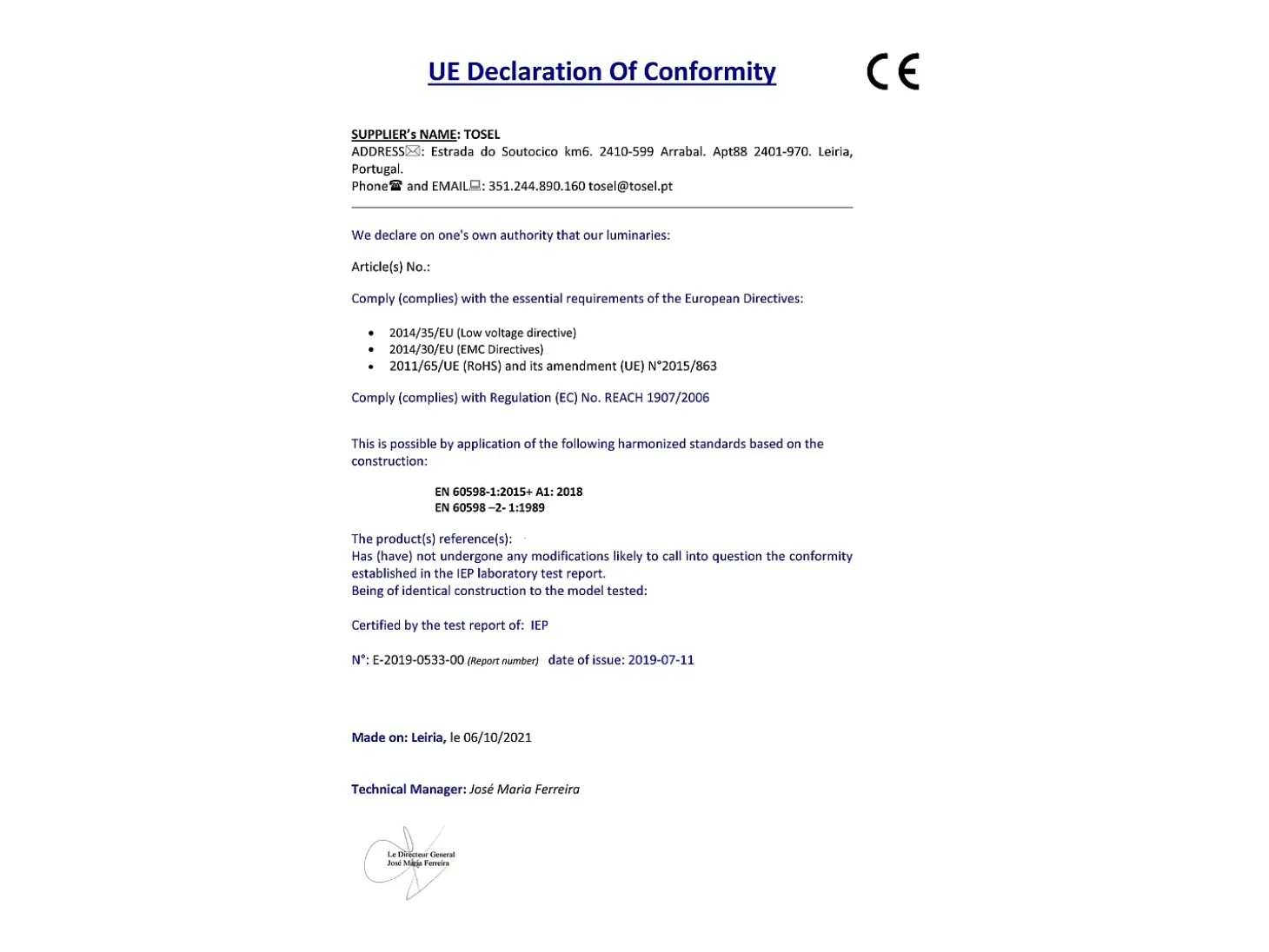 Abajur TOSEL BANGALORE tecido globo branco D30 x H37 cm
