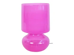 Abajur TOSEL KIBO LT2 tecido quadrado branco D16 x H25,5 cm