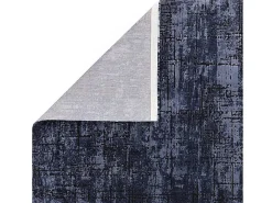 Alfombra abstrata - 160x230cm - azul marinho - Kuza Abstract