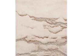 Alfombra abstrata - 160x230cm - ouro, cinza, bege - Aurora Linea
