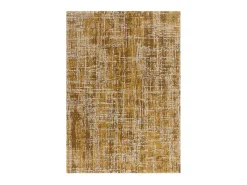 Alfombra abstrata - 160x230cm - ouro - Kuza Abstract