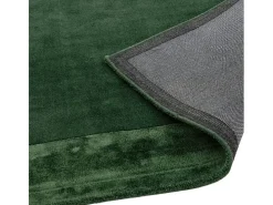 Alfombra feita à mão Alfombra feita à mão de lã e viscose - 200x290cm - Verde - Ascot