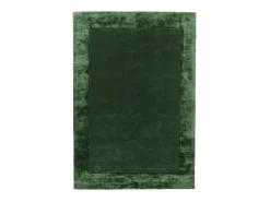 Alfombra feita à mão Alfombra feita à mão de lã e viscose - 160x230cm - Verde - Ascot
