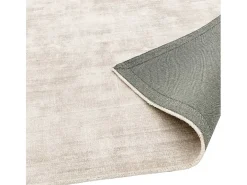 Alfombra tecida à mão de viscose - 120x170cm - Creme - Blade