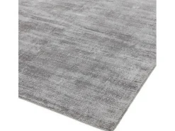 Alfombra tecida à mão de viscose - 160x230cm - Prata - Blade