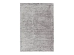 Alfombra tecida à mão de viscose - 200x290cm - Prata - Blade