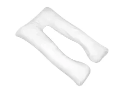 Almofada de gravidez 90x145 cm branco PT657551