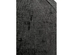 Almofada 37x37x37 cm preta Leith LET76BL