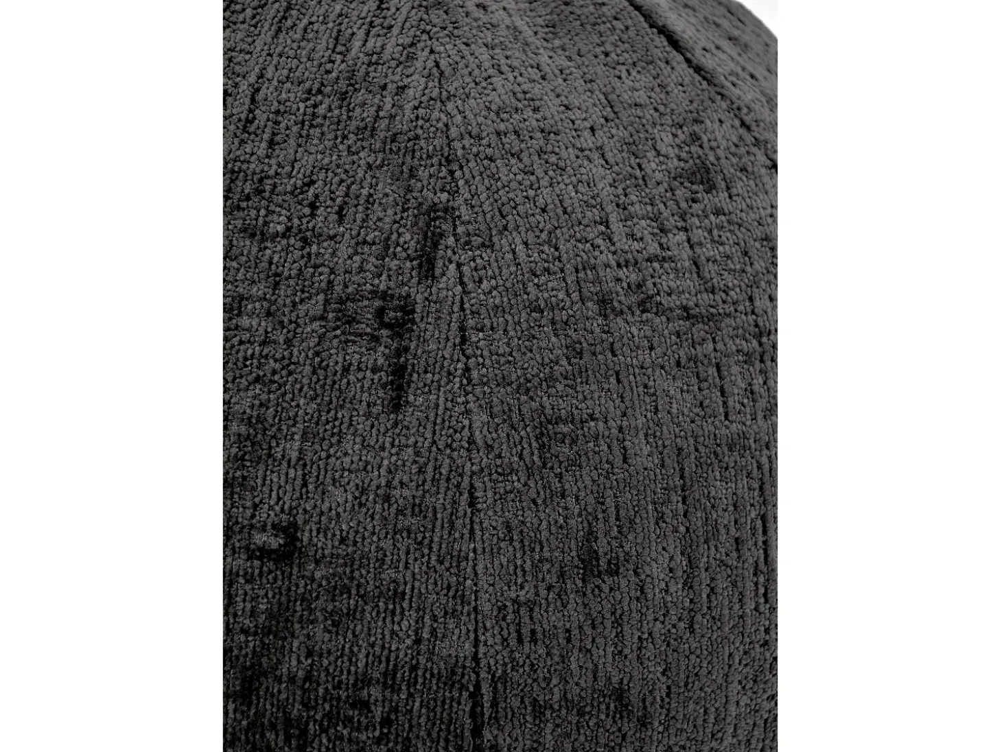 Almofada 37x37x37 cm preta Leith LET76BL