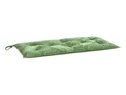 Almofadão banco jardim 100x50x7 cm tecido oxford padrão folhas PT646533
