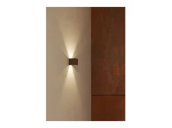 Aplique LED branco IP54 6,8W com aletas ajustáveis 4000k