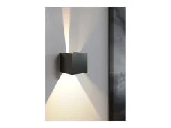 Aplique LED branco IP54 6,8W com aletas ajustáveis ​​4000k