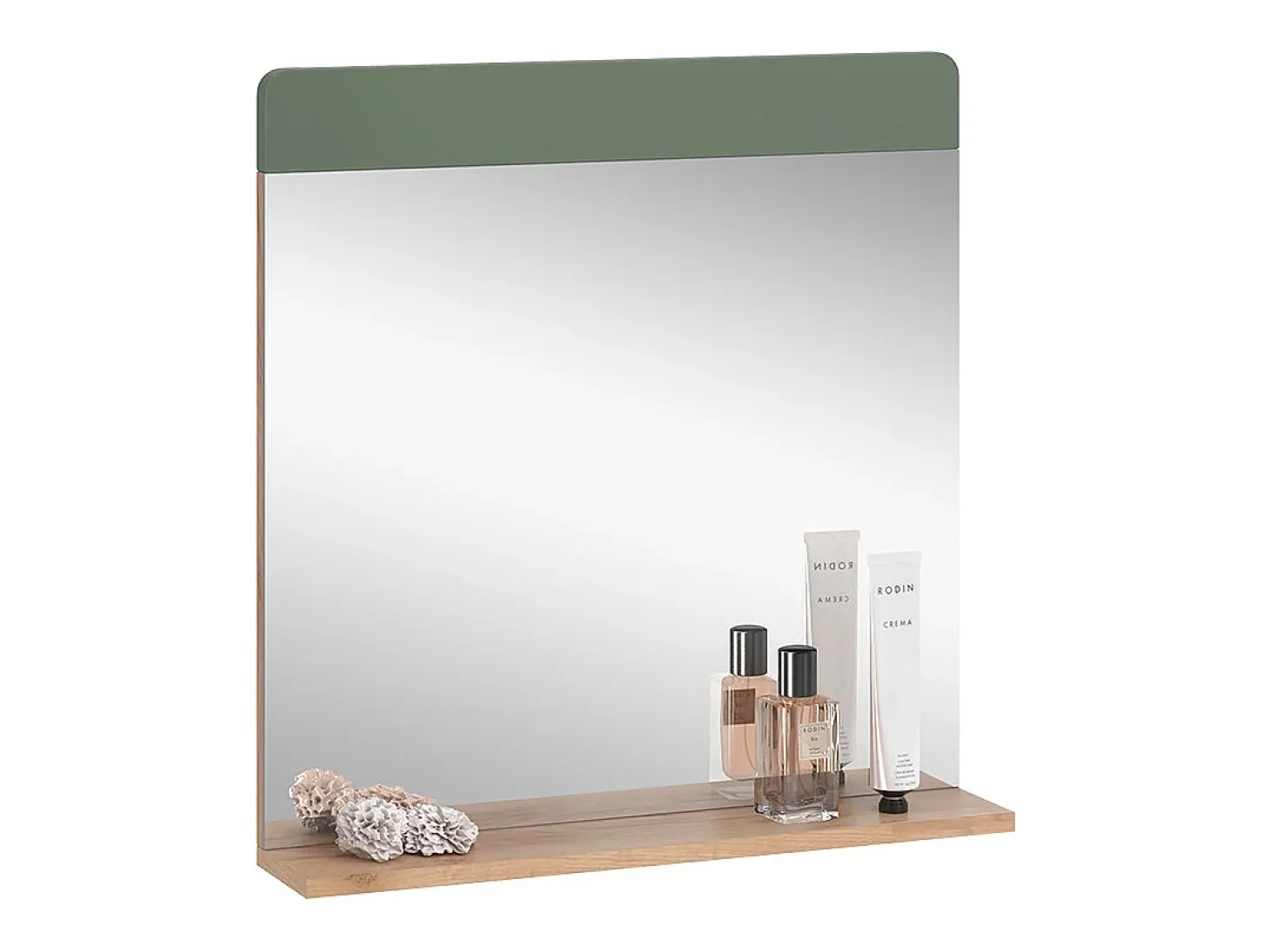 Badezimmerspiegel verde/carvalho goldkraft 60x12x62 izan