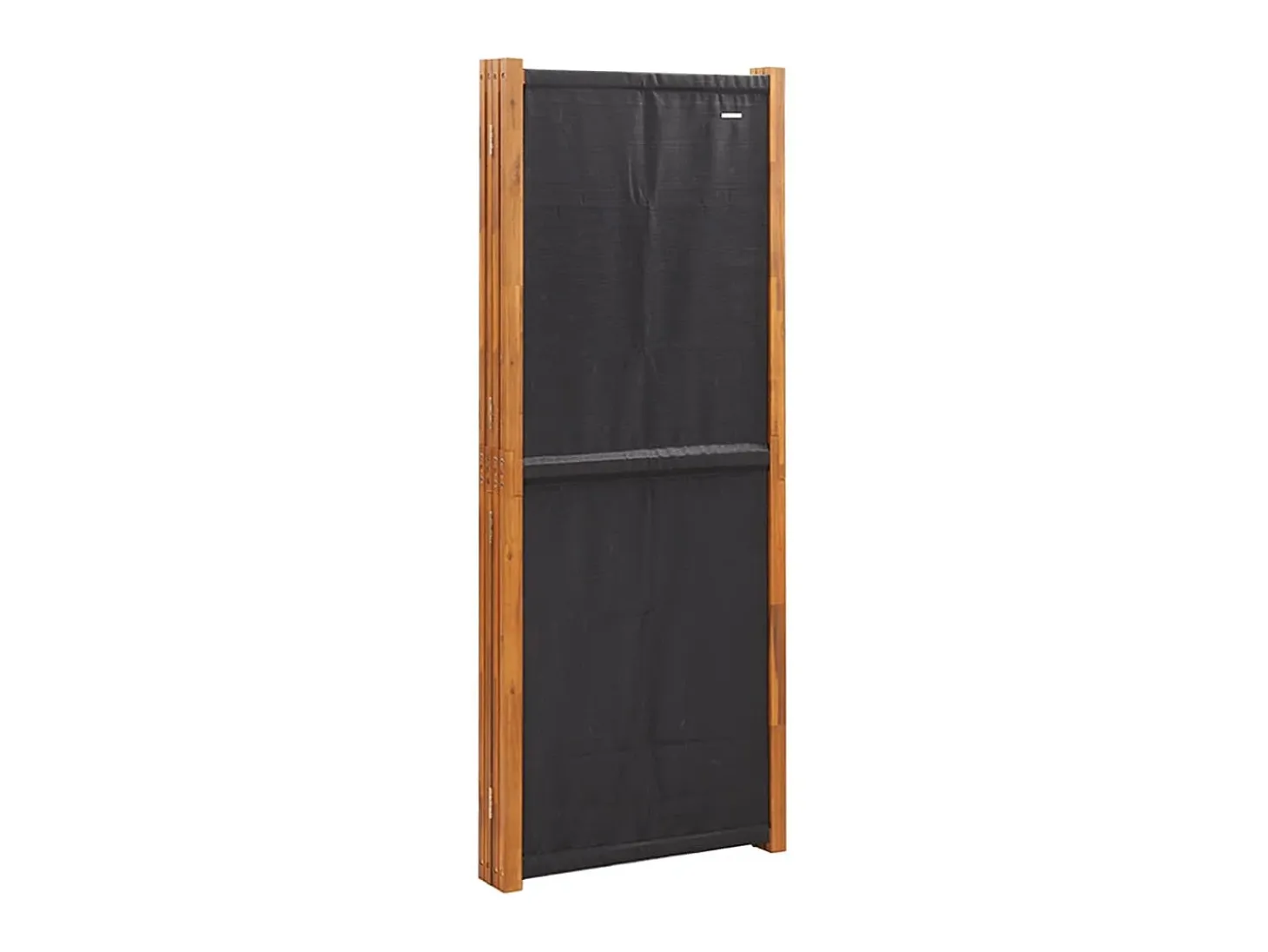 Biombo - Divisória com 5 painéis 350x180 cm preto PT982269