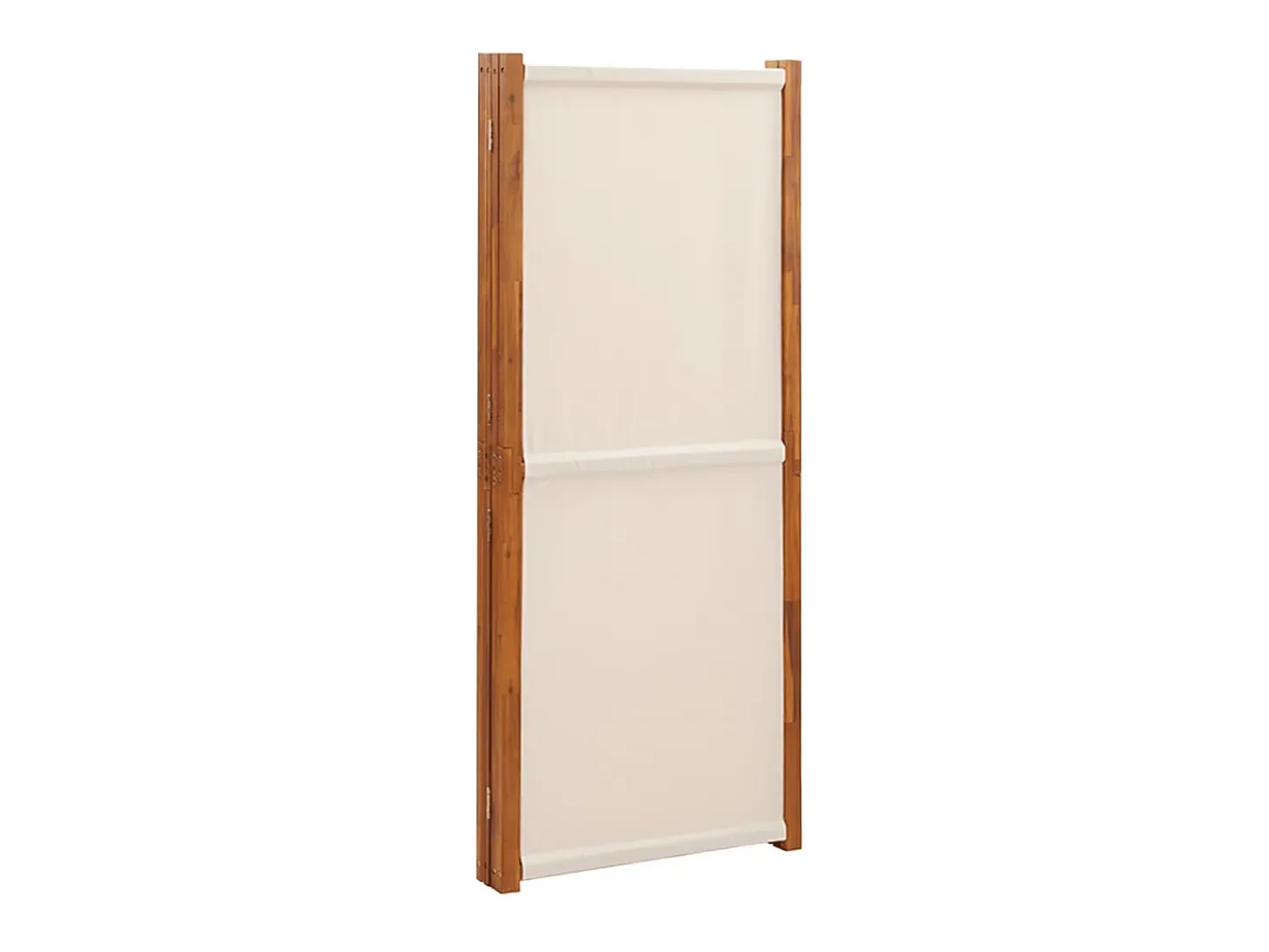 Biombo - Divisória com 4 painéis 280x180 cm branco nata PT689581