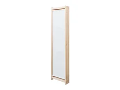 Biombo - Divisória de quarto com 3 painéis 120x170x4 cm tecido creme PT355205