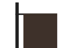 Biombo - Divisória de quarto com 3 painéis 260x180 cm castanho PT645320