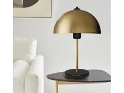 Candeeiro de mesa amarelo em forma de cogumelo 38cm PAULE