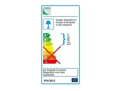 Candeeiro de mesa LED BARD 15W Antracite 3394-30-282 Fabas Luce