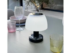 Candeeiro de mesa solar H13.5 cm LUMINA