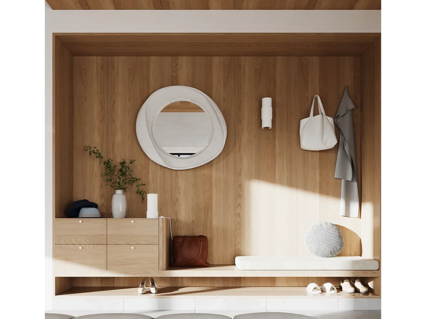 Candeeiro de mesa Torow minimalista, aço - 1 fontes de luz 3000K - L.10 x H.21 cm - branco