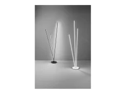 Candeeiro de pé LED TWINS de design da Perenz em metal preto