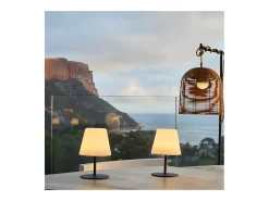 Conjunto de 2 candeeiros de mesa sem fios H16CM TWINS