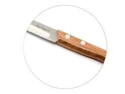Conjunto de 4 facas de cozinha Laguiole Forest "Essentiel" em madeira natural