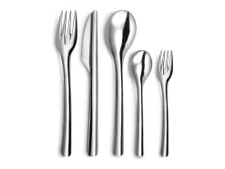Conjunto de 48 garfos para bolos/tapas reutilizáveis e recicláveis Slim2 da Amefa
