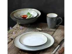 Conjunto de Pequenas Tigelas Shadow Nacre 12 cm (x6) em Grés Reativo Esmaltado - Coleção Luminosa por Médard de Noblat