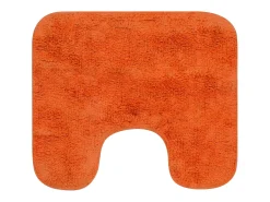 Conjunto tapetes de casa de banho 2 pcs tecido laranja PT545410
