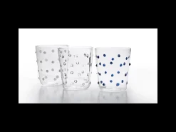 Copo Zafferano Party Tumbler 45 Cl Multicolor Conjunto de 6 Peças de Vidro