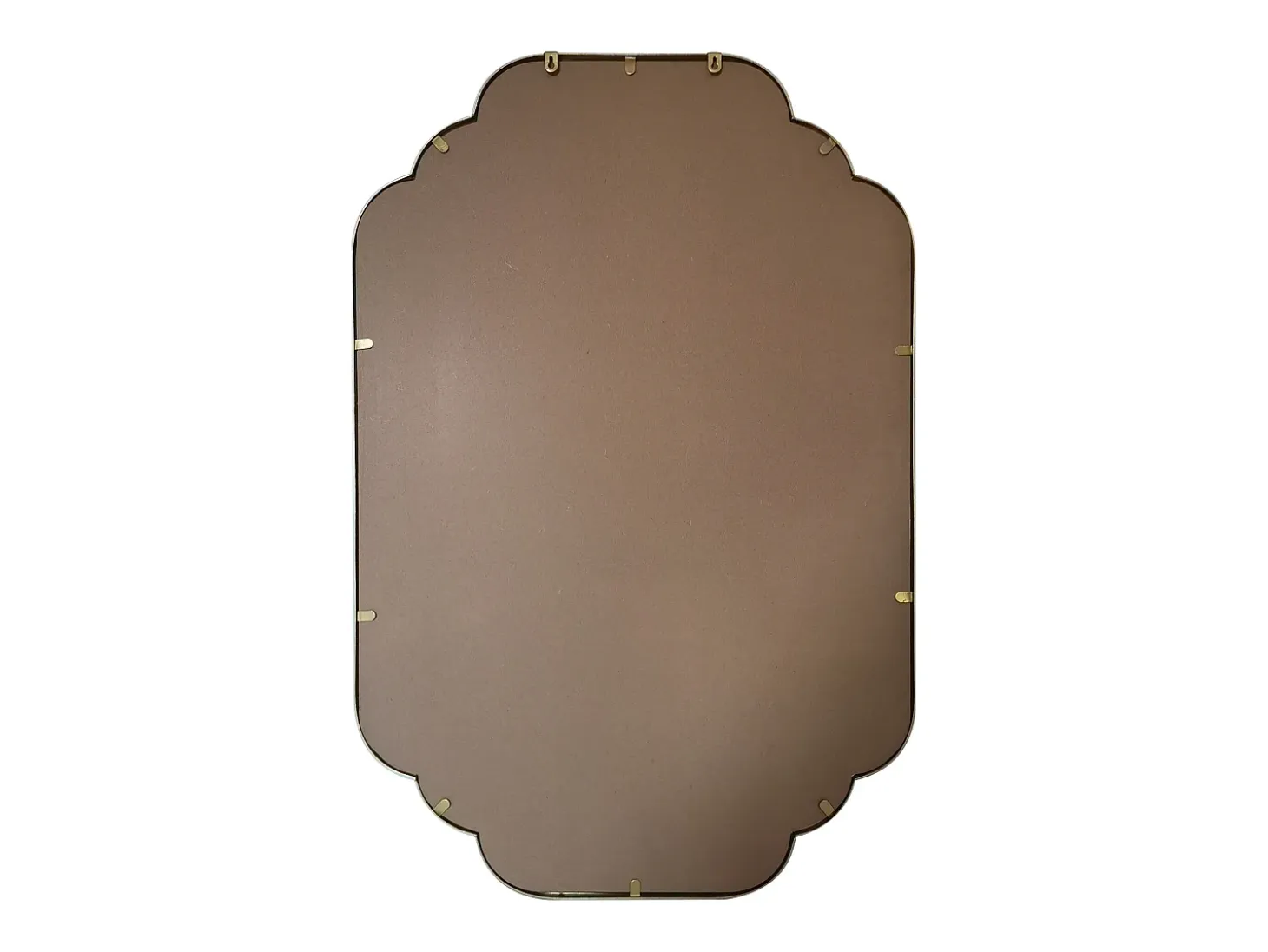 Espelho arte déco antigo, dim.: C70 x A105 cm - DALVIA