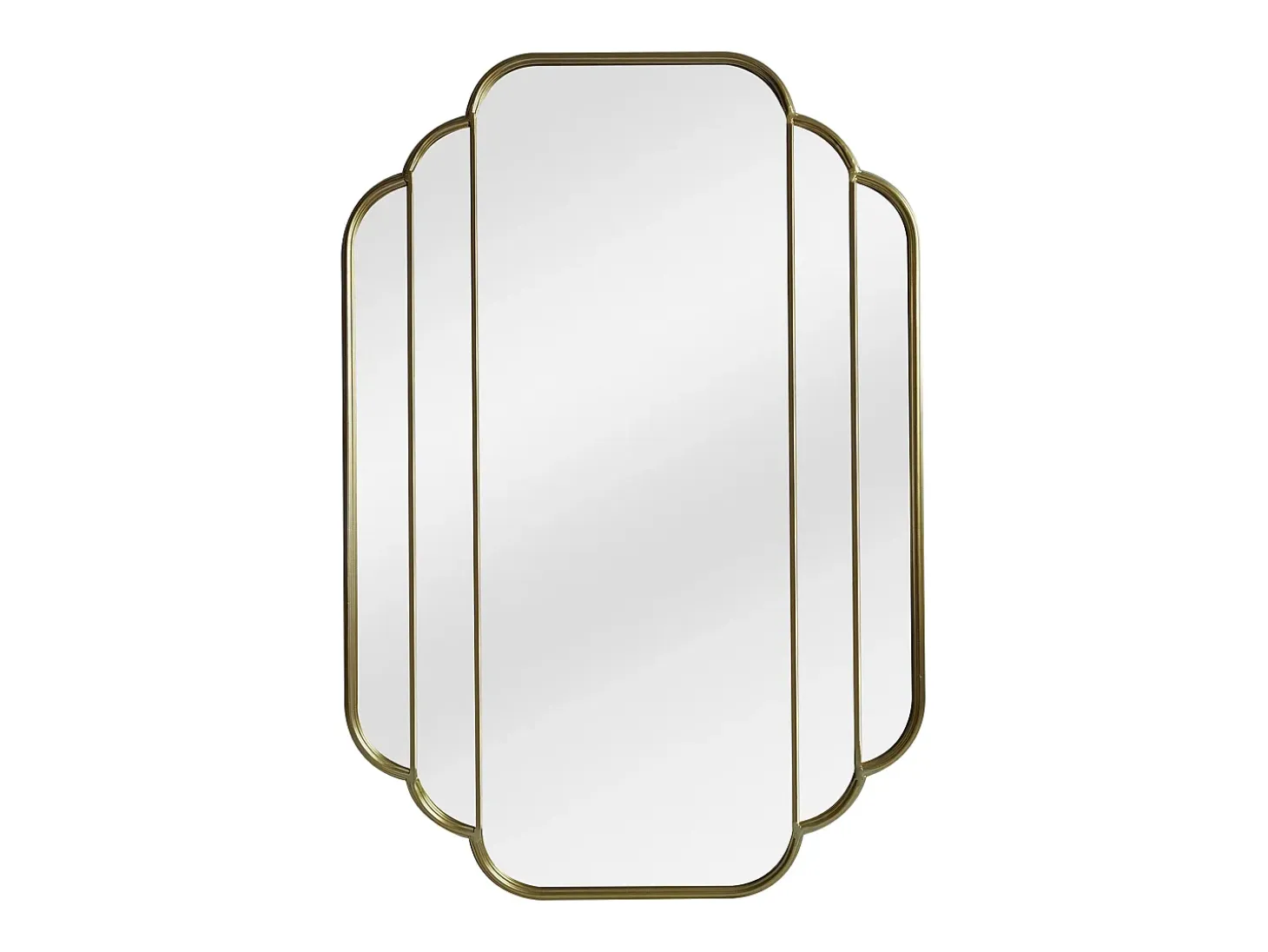 Espelho arte déco antigo, dim.: C70 x A105 cm - DALVIA