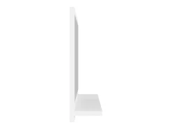 Espelho de banheiro 40 x 10,5 x 37 cm em aglomerado branco 02_0006903