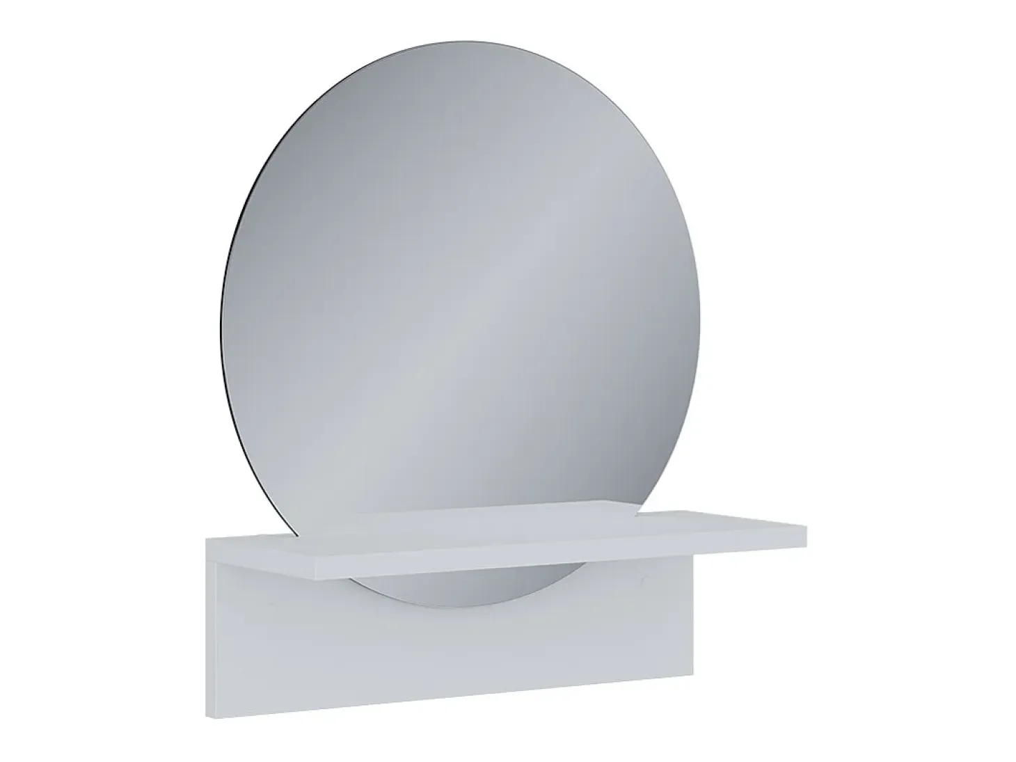 Espelho de banheiro branco 40x15x47.5 elyra
