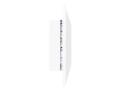 Espelho de banheiro com LED 100 x 8,5 x 37 cm acrílico branco 02_0006979