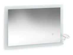 Espelho de casa de banho branco 60x2.8x40