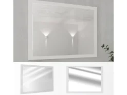 Espelho de casa de banho branco 45x2x60 emma