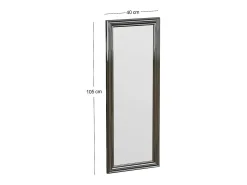 Espelho Dpresicc, Espelho, Artigos de decoração de parede, Decoração com espelho, 40x3h105 cm, Prata