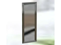 Espelho Dpresicc, Espelho, Artigos de decoração de parede, Decoração com espelho, 40x3h105 cm, Prata