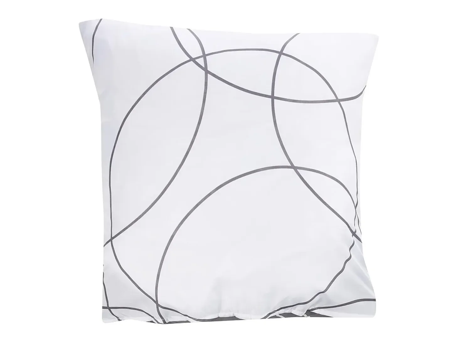 Jogo de Cama 3 Peças "Elton" 240x220cm Cinza Reversível - Poliéster - Oeko-tex - 2 Lugares