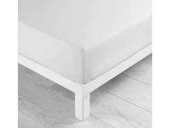 Lençol de Microfibra "Oscar" 140x190cm Branco Suavidade e Conforto Ultramacio - Certificado Oeko-Tex