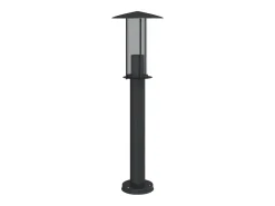 Luminária de chão externa 60 cm em aço inoxidável preto 02_0042510