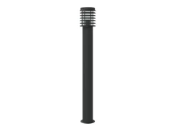 Luminária de chão externa 110 cm em aço inoxidável preto 02_0042505