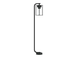 Luminárias de chão para exterior 3 peças 100 cm aço inoxidável preto 02_0042544