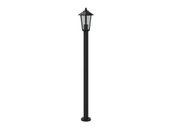 Luminárias de chão para exterior 3 peças 120 cm aço inoxidável preto 02_0042548