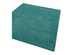 Moderne handgeweven tapijt van 100% wol - 200x290cm - blauwgroen - York