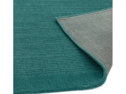 Moderne handgeweven tapijt van 100% wol - 200x290cm - blauwgroen - York