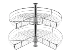 Organizador de Cantor SucceBuy em Forma de L, 71 cm, Transforme o Espaço de Arrumação da Cozinha